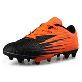 Kids Outdoor Professional Football Shoes Turf Soccer Cleat Shoes -RTS