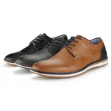Mens Casual Lace-up Formal Dress Shoes-RTS-ST2120