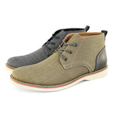 Mens Casual Lace-up Walking Boots