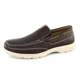 Mens Comfort Walking Slip-on Boat Shoes