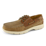 Mens Comfort Walking Lace-up Boat Shoes