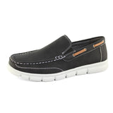 Mens Casual Comfort Walking Slip-on Boat Shoes