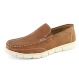 Mens Casual Comfort Walking Slip-on Boat Shoes
