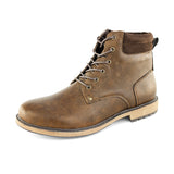 Mens Casual Lace-up Walking Ankle Boots