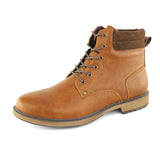 Mens Casual Lace-up Walking Ankle Boots