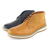 Mens Casual Lace-up Walking Chukka Boots