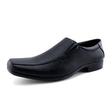 Mens Classic Slip-on Oxfords Walking Dress Shoes