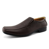 Mens Classic Slip-on Oxfords Walking Dress Shoes