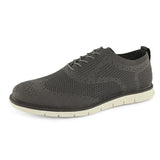 Mens Classic Lace-up Oxfords Knit Dress Shoes