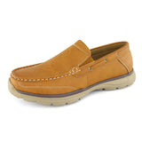 Mens Casual Walking Slip-on Boat Shoes