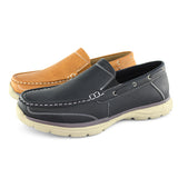 Mens Casual Walking Slip-on Boat Shoes