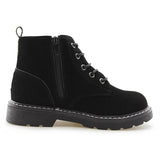 Kids Lace-Up Ankle Boots Boy Girl Outdoor Workboots