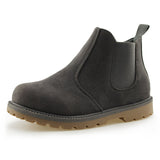 Kids Slip-On Ankle Boots Boy Girl Outdoor Workboots(Toddlers/Kids/Youth)