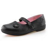 Girls Bicolor Outsole Design Shoes Kids Mary Jane Flats