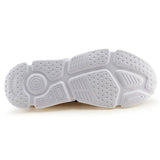 Men Knit Lace-up Walking Sport Shoe