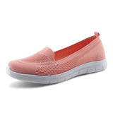 Womens Breathable Knit Loafers