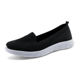 Womens Breathable Knit Loafers