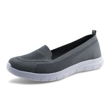 Womens Breathable Knit Loafers