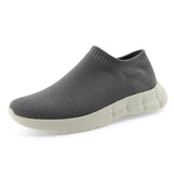 Women Walking Athletic Shoes Breathable Casual Running Knit Slip on Sneakers