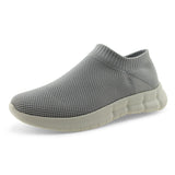 Women Walking Athletic Shoes Breathable Casual Running Knit Slip on Sneakers