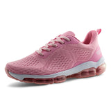 Women's Air Cushion Breathable Knit Walking Running Sneakers