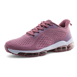 Women's Air Cushion Breathable Knit Walking Running Sneakers