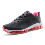 Women's Air Cushion Breathable Knit Walking Running Sneakers