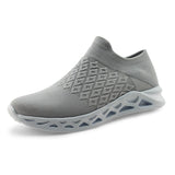 Women Walking Athletic Shoes Breathable Casual Running Knit Slip on Sneakers
