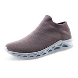 Women Walking Athletic Shoes Breathable Casual Running Knit Slip on Sneakers