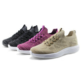 Women's Breathable Knit Sports Running Shoes Casual Walking Sneaker