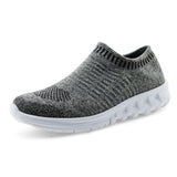 Women Walking Athletic Shoes Breathable Casual Running Knit Slip on Sneakers