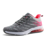 Women's Air Cushion Breathable Knit Walking Running Sneakers