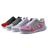 Women's Breathable Knit Walking Running Sneakers
