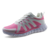 Women's Breathable Knit Walking Running Sneakers