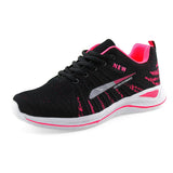 Women's Breathable Knit Walking Running Sneakers