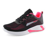 Women's Breathable Knit Walking Running Sneakers