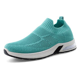 Women Knit Breathable Air Cushion Sneakers