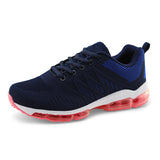 Women's Air Cushion Breathable Knit Walking Running Sneakers