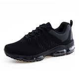 Women's Air Cushion Breathable Knit Walking Running Sneakers