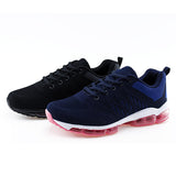 Women's Air Cushion Breathable Knit Walking Running Sneakers