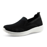 Womens Breathable Knit Loafers