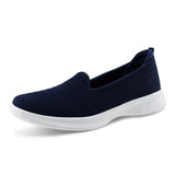 Womens Breathable Knit Loafers