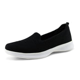 Womens Breathable Knit Loafers