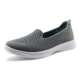 Womens Breathable Knit Loafers