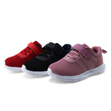 Breathable Running Sneakers Lightweight Knit Mesh Walking Shoes