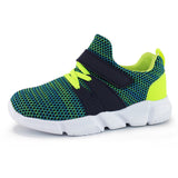 Kid Walking Athletic Shoes Breathable Casual Running Knit Slip On Sneakers