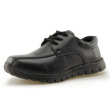 Boys Lightweight Lace-up Uniform School Shoes(Toddlers/ Kids)