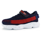 Kids Lightweight Knit Shoes Boys Girls Slip On Walking Sneakers