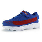 Kids Lightweight Knit Shoes Boys Girls Slip On Walking Sneakers