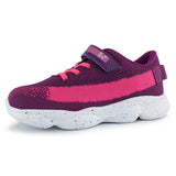 Kids Lightweight Knit Shoes Boys Girls Slip On Walking Sneakers